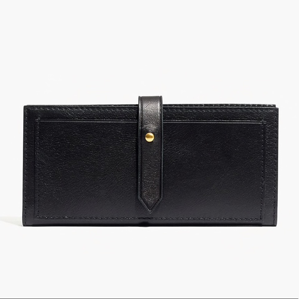 NWOT Madewell Post Wallet in Black